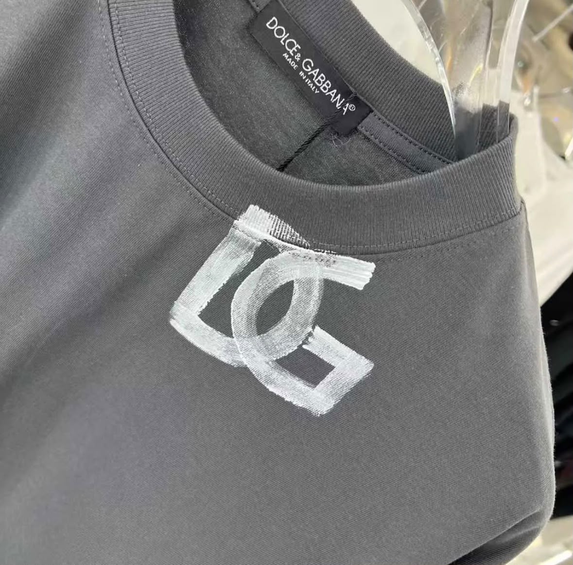Black Dolce & Gabbana Short-Sleeve T-Shirt