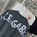 Black Dolce & Gabbana Short-Sleeve T-Shirt