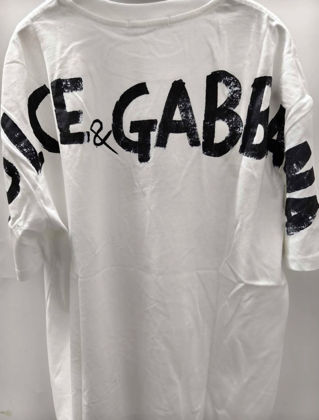 White Dolce & Gabbana Short-Sleeve T-Shirt