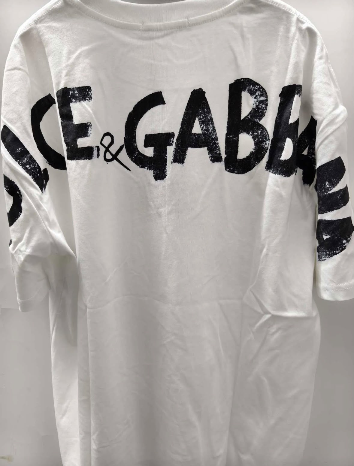White Dolce & Gabbana Short-Sleeve T-Shirt