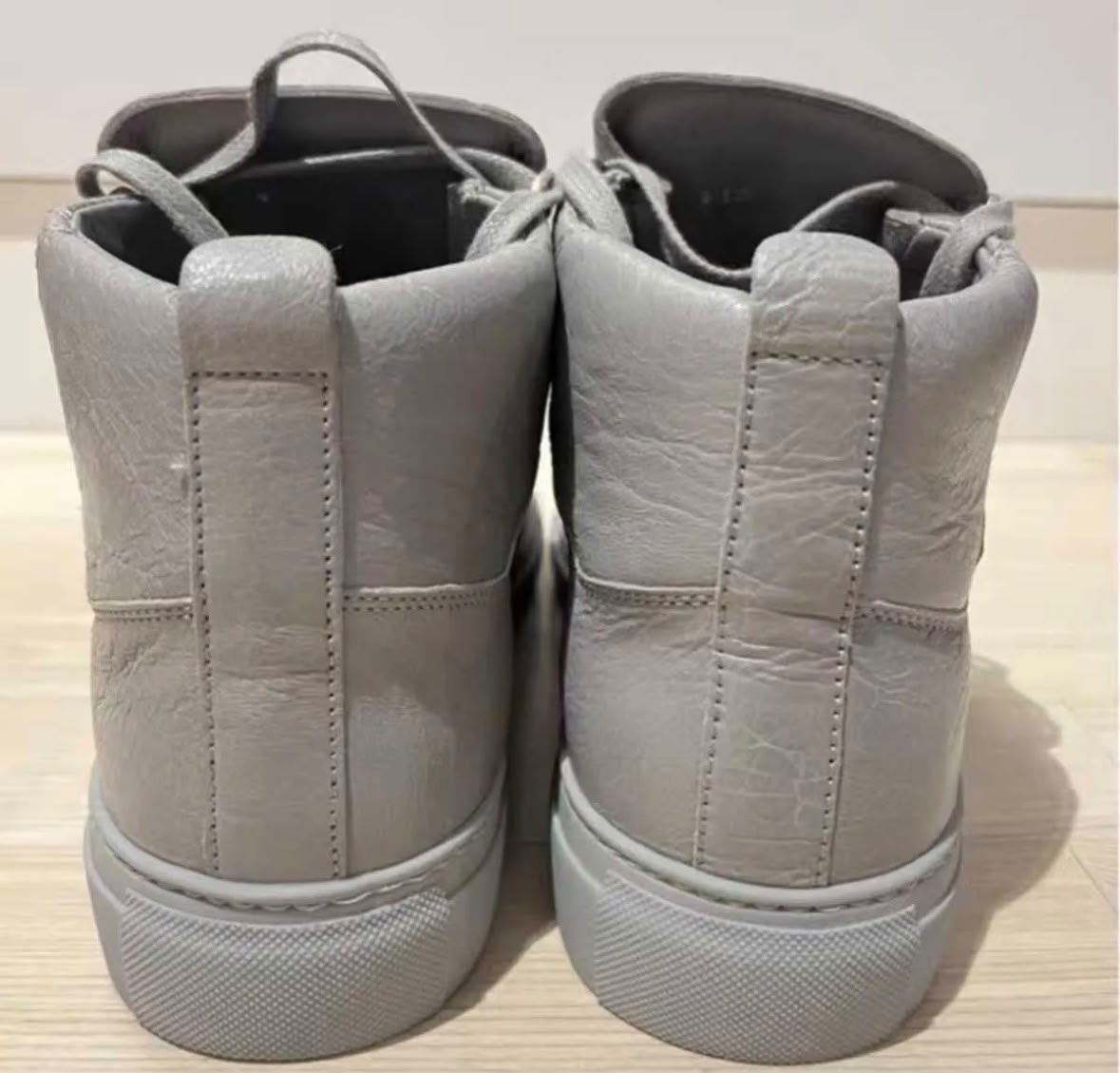 Balenciaga Arena High-Top Grey Sneakers