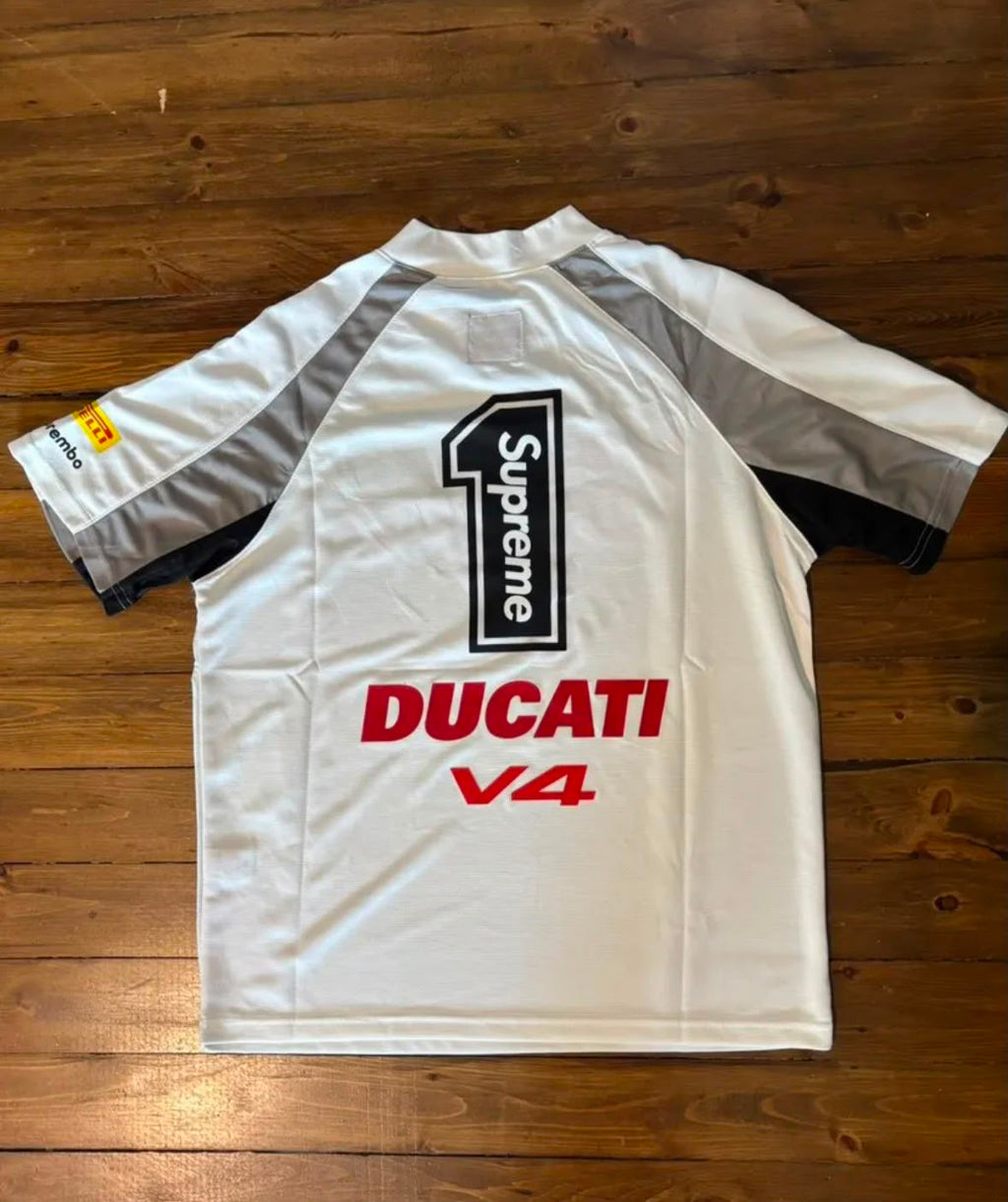 Supreme x Ducati Soccer Jersey
