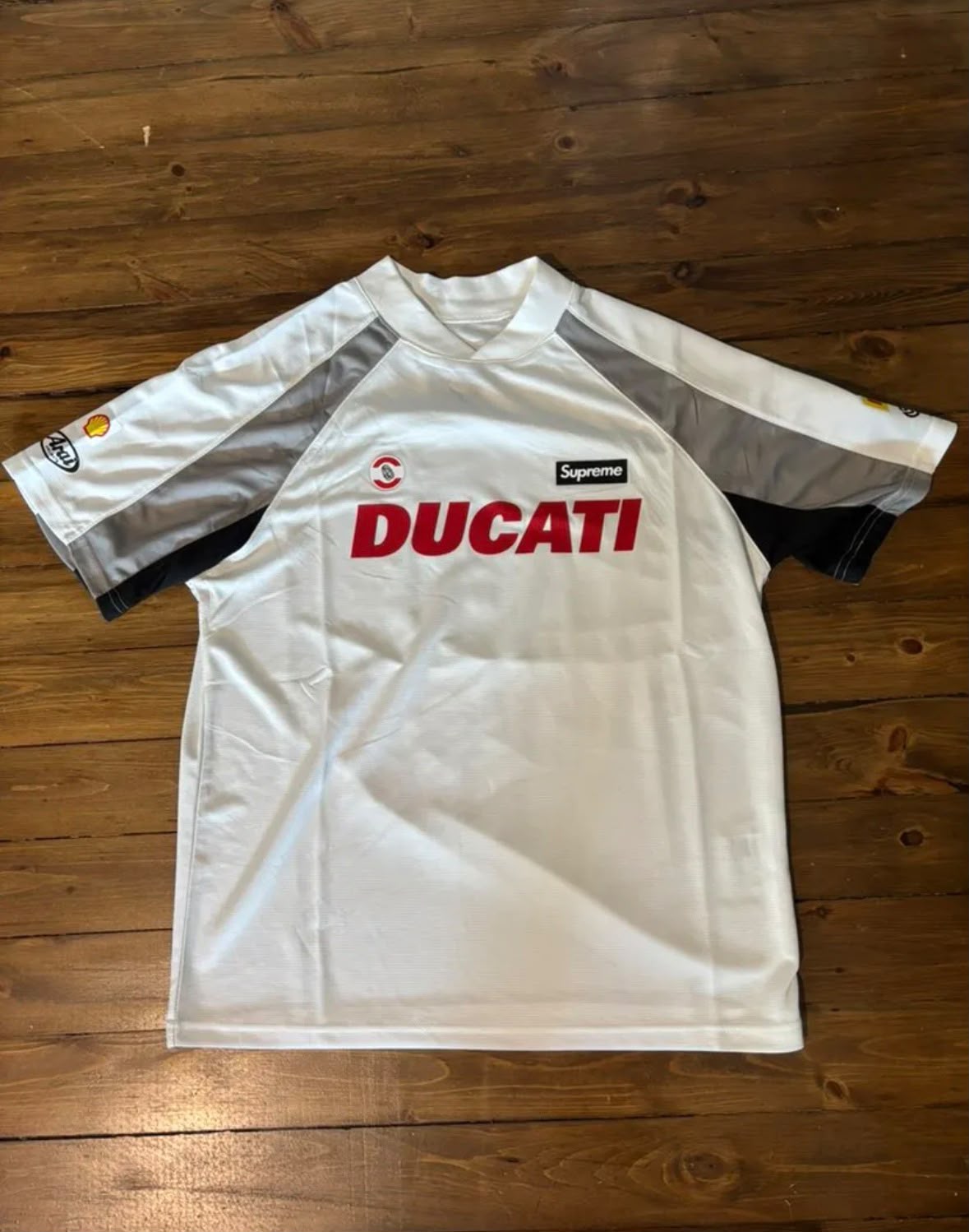 Supreme x Ducati Soccer Jersey