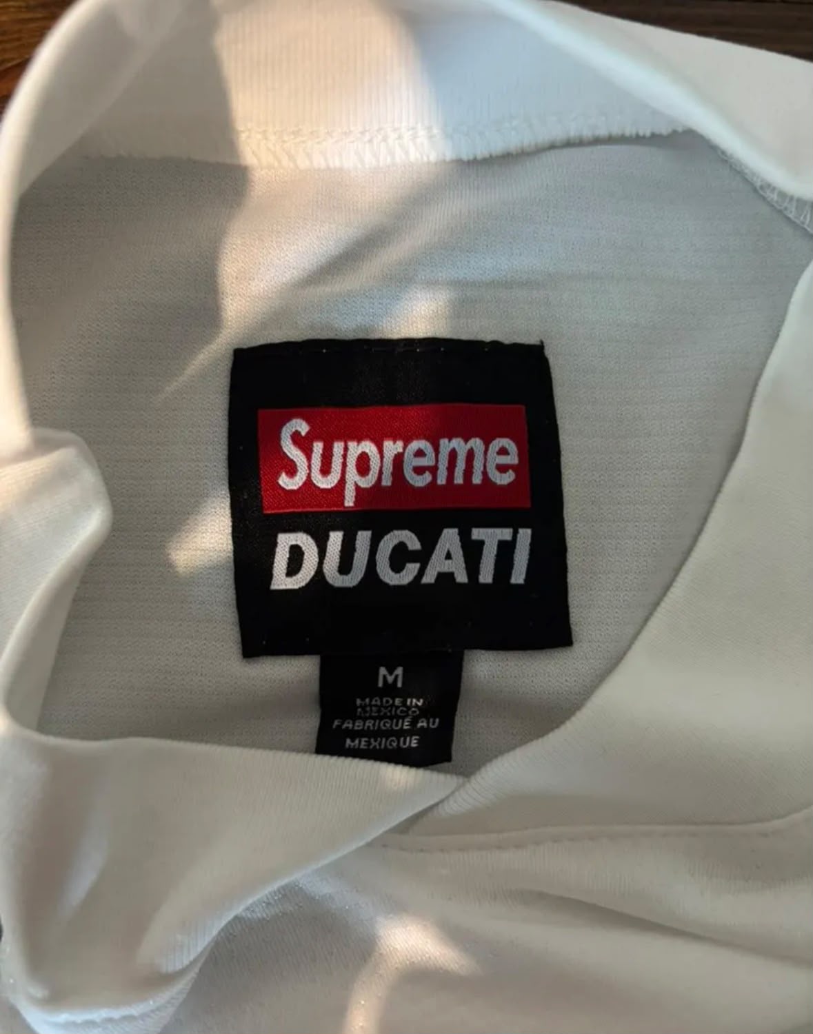 Supreme x Ducati Soccer Jersey