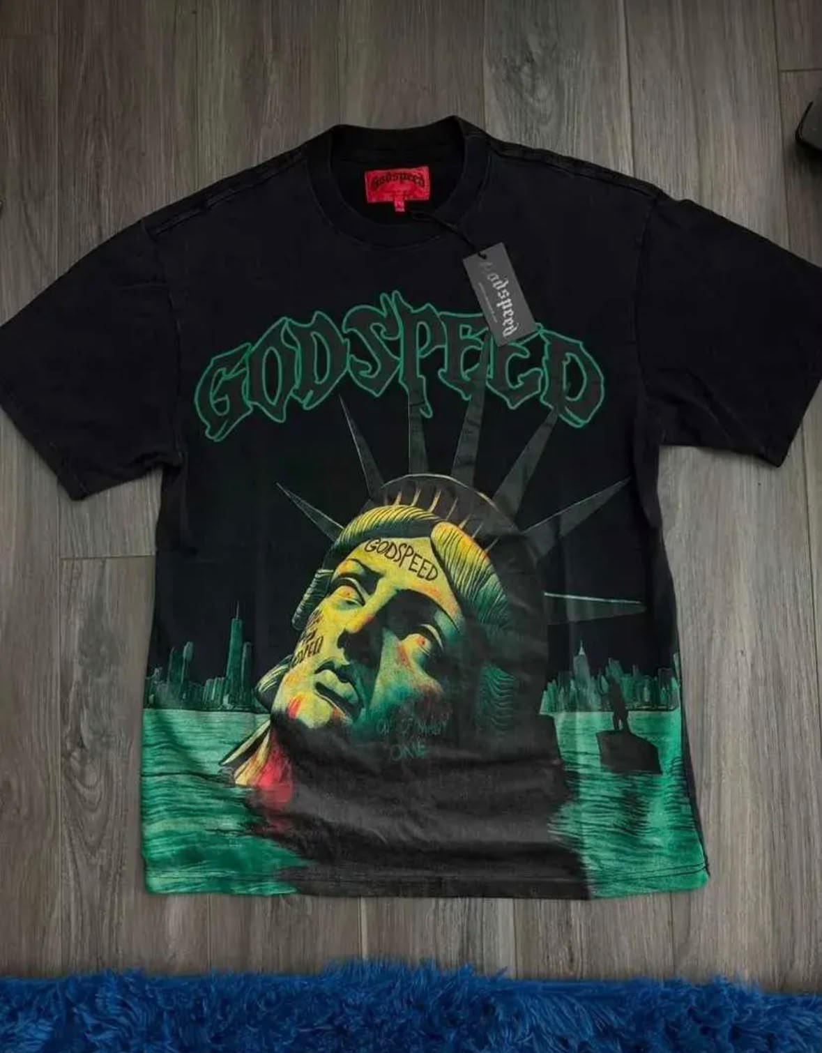 Godspeed Sunken Liberty Black T-Shirt