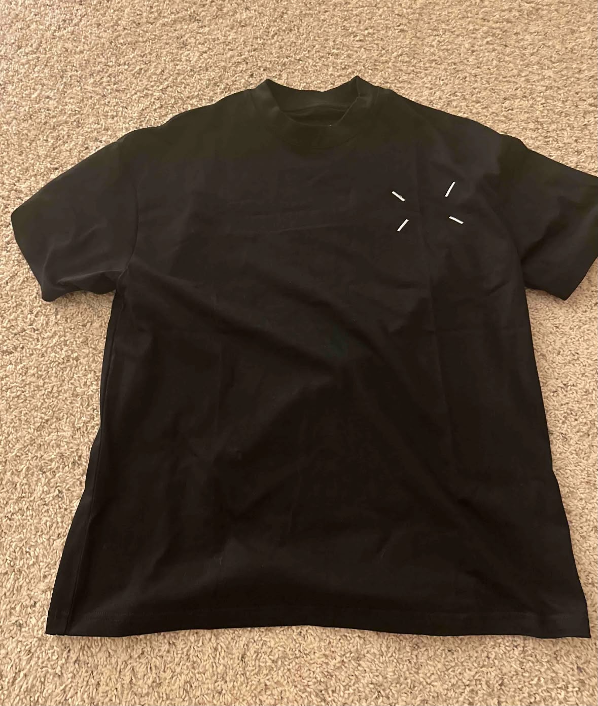 Maison Margiela Black T-Shirt