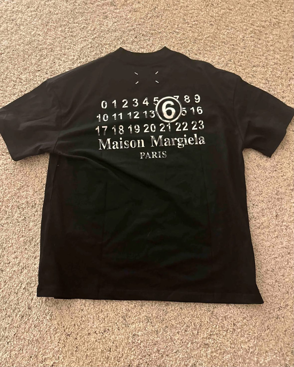 Maison Margiela Black T-Shirt